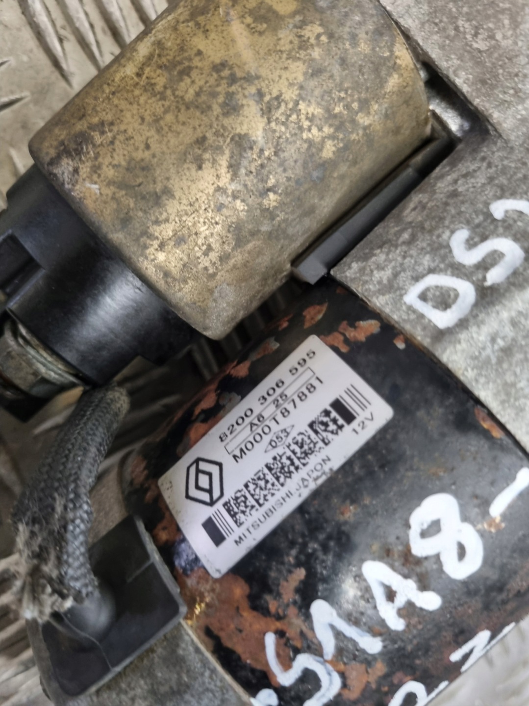 starter RENAULT CLIO III 1.5 DCI 8200306595