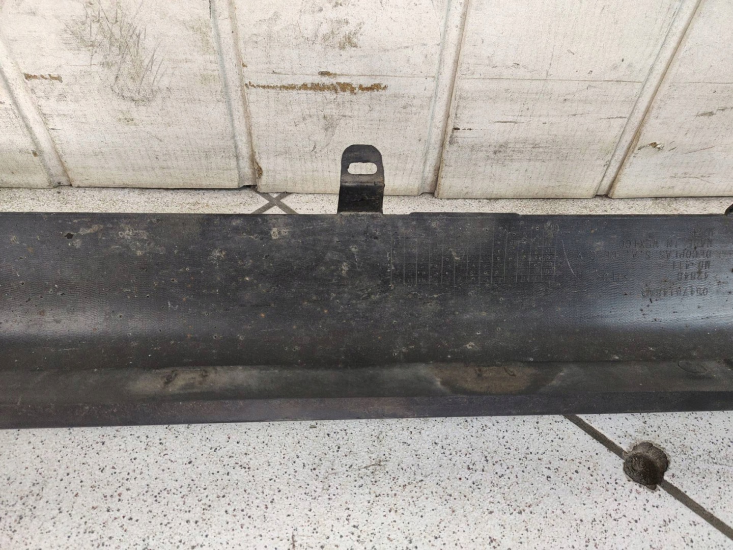 moulding threshold exterior right side Dodge Journey facelift 2014