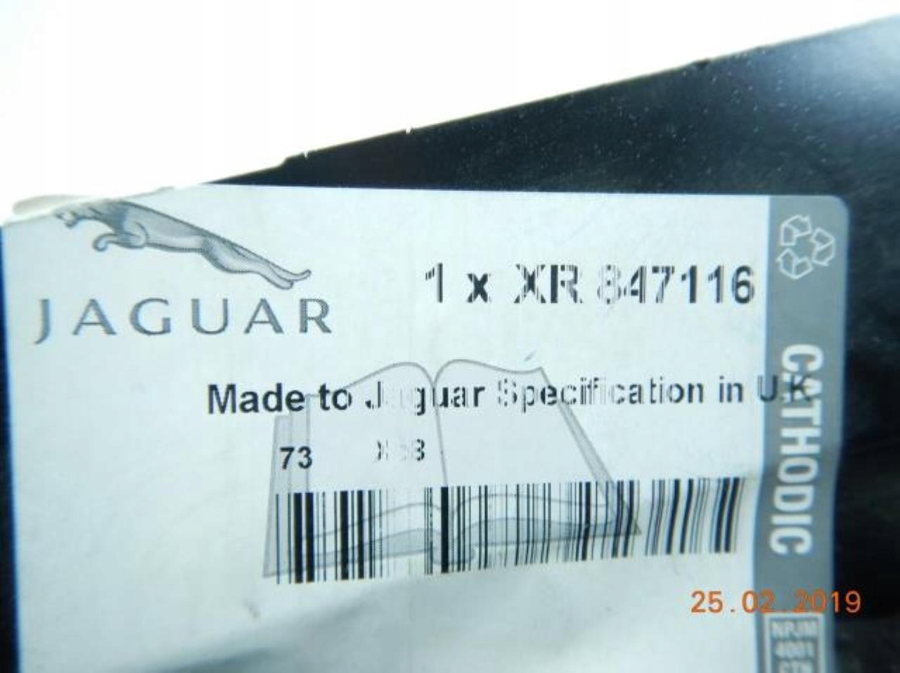 XR847116 console holder left JAGUAR S-TYPE / XR 847116