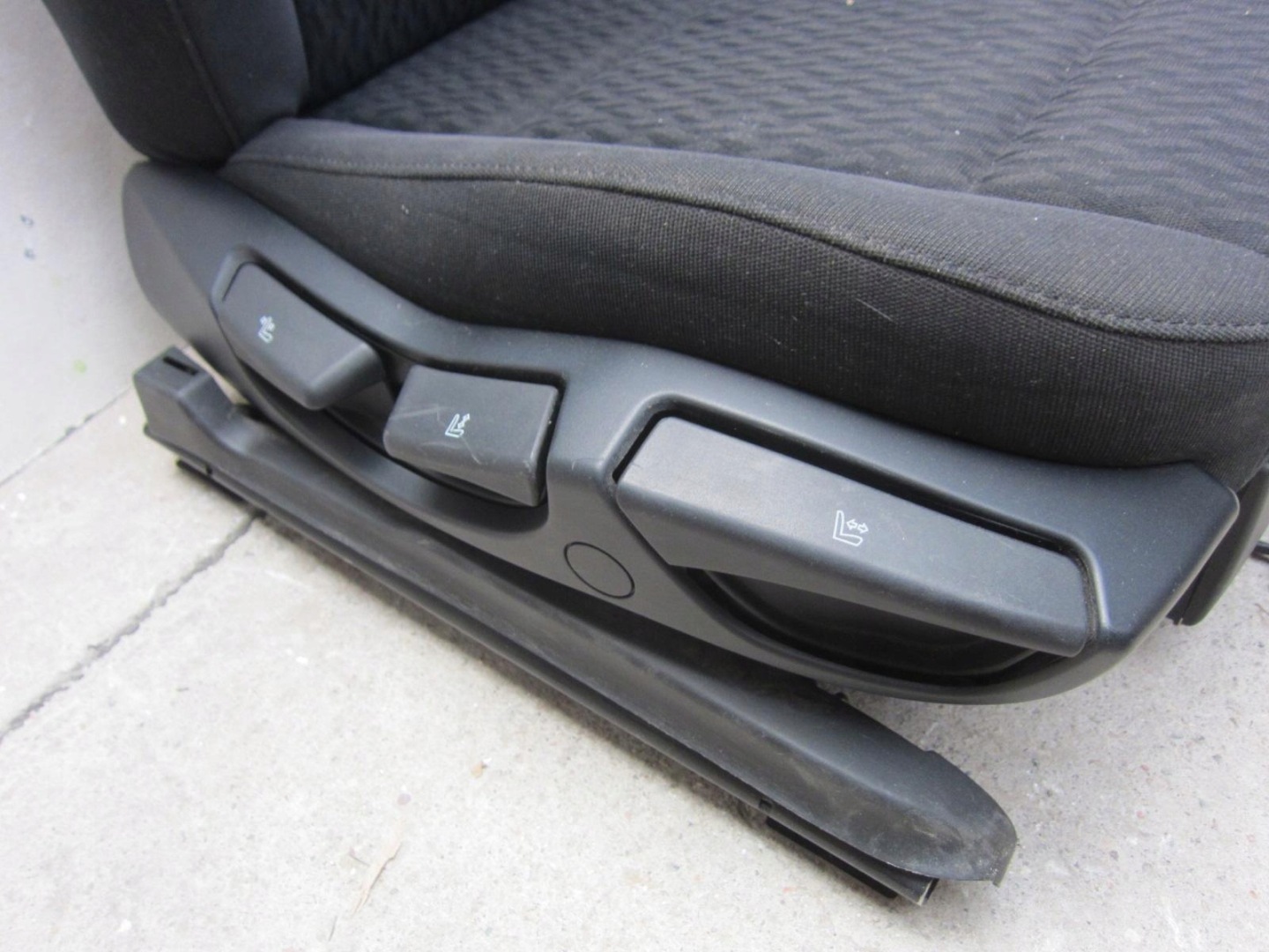 BMW 3 E46 Berline KOMBI Siège Droite Passegers Noir MATERIAL