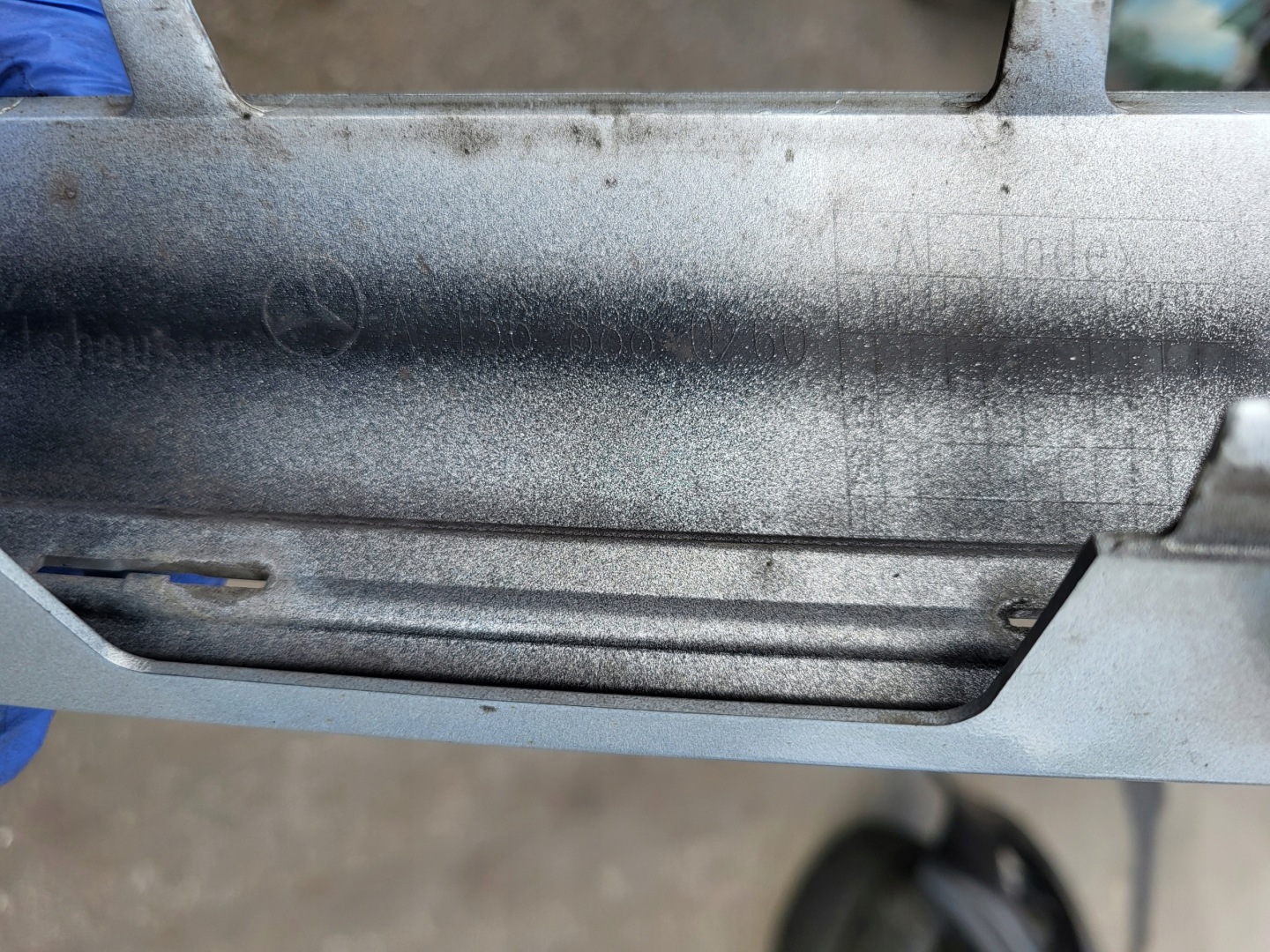 maska maska chladiče nárazníku předek MERCEDES GLA W156 ORYINAL