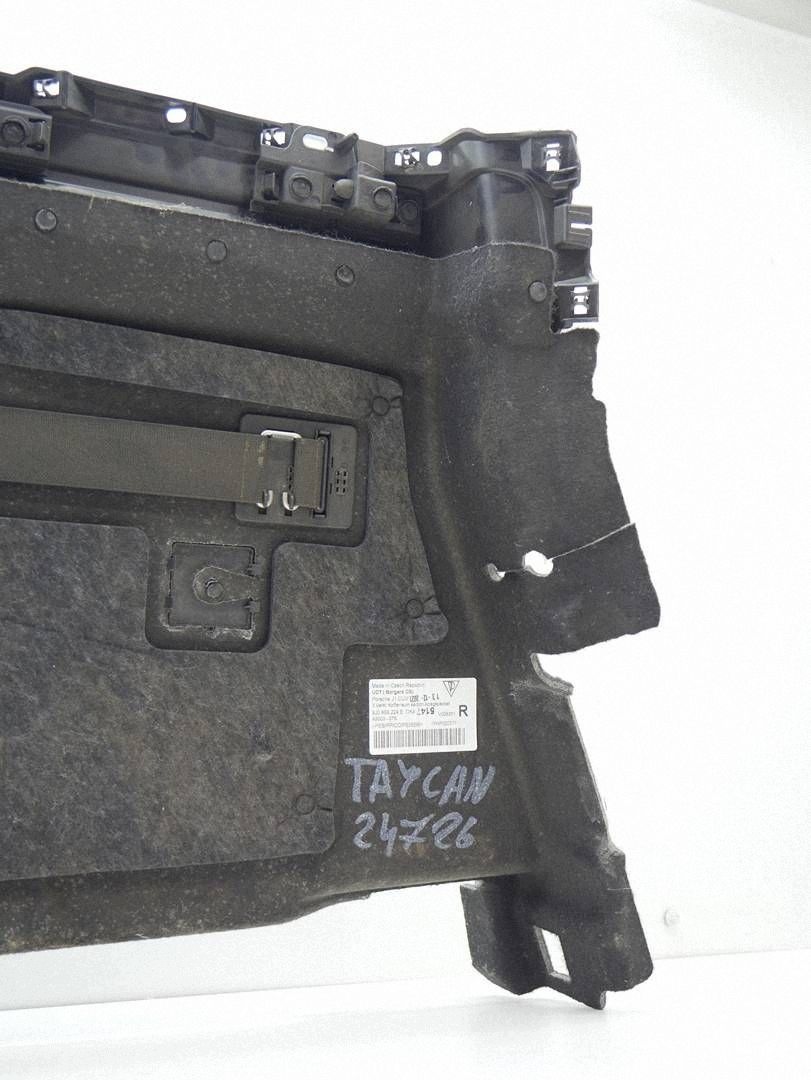 boot upholstery right rear part right PORSCHE TAYCAN 9J 9J0868224E