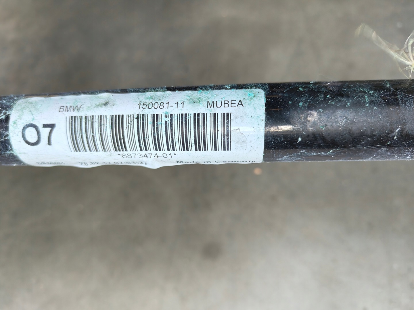 BMW G14 G15 G30 subframe axle beam axle beam sider front 6861104 6873474
