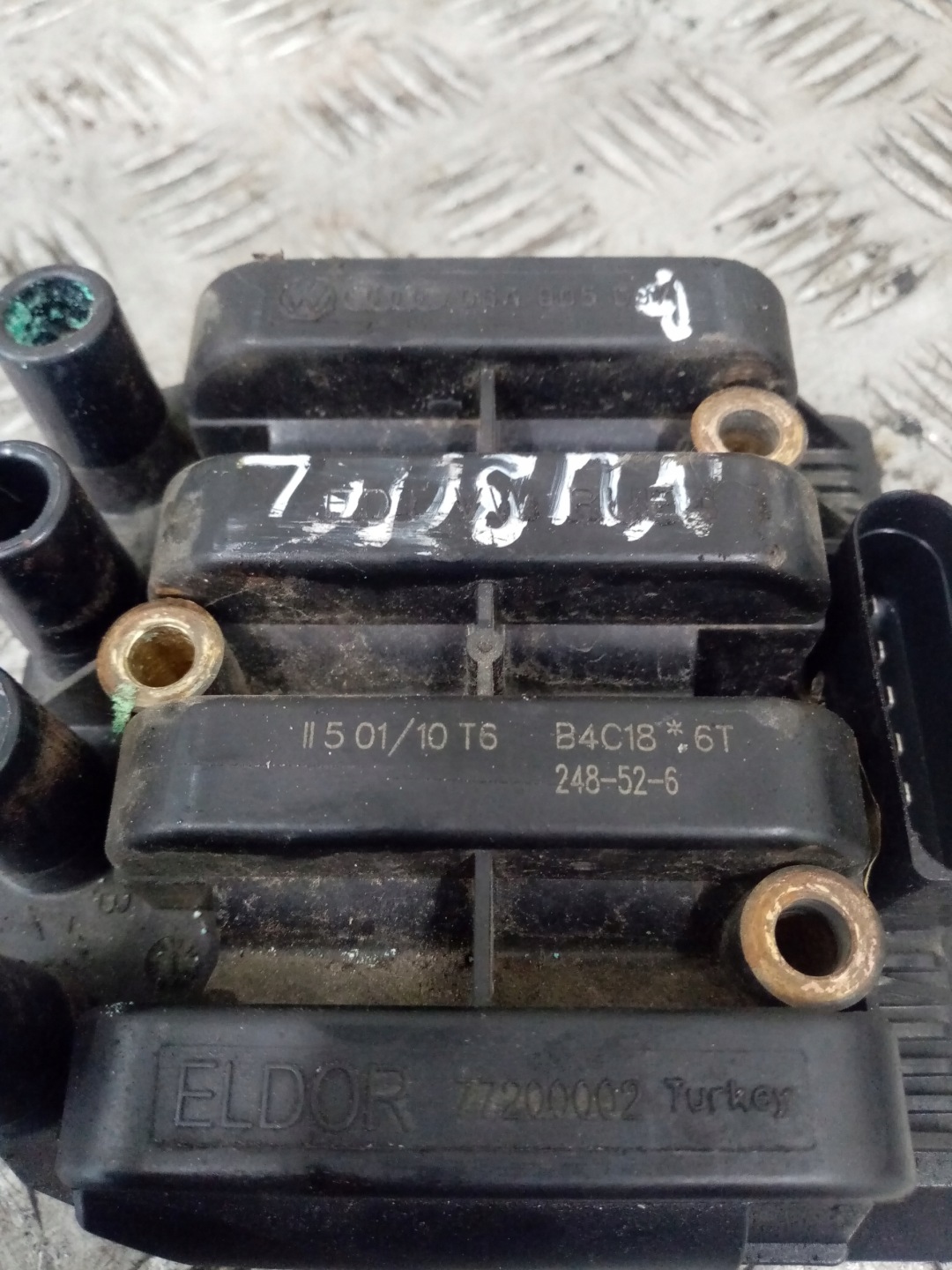 coil ignition VOLKSWAGEN NEW BEETLE 2.0 B ELDOR 77200002