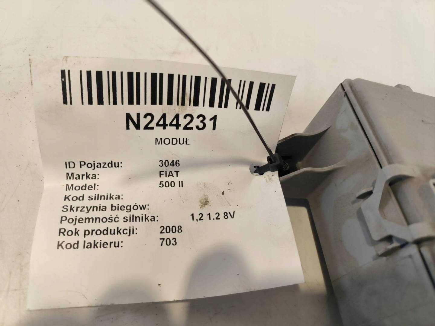module 00517869370 BSI FIAT 500 II
