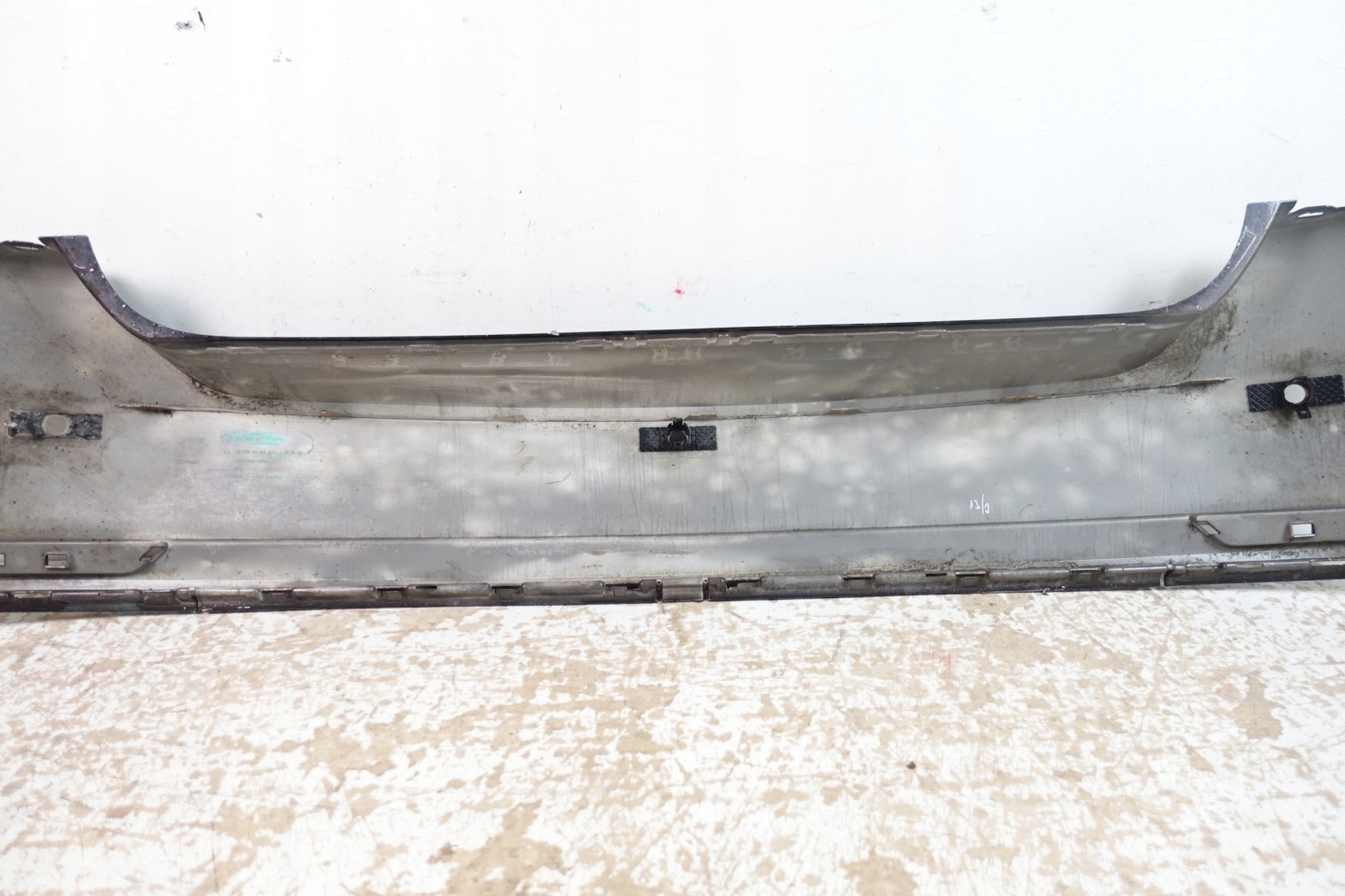 SKODA RAPID SPACEBACK 5JJ 2012- bumper rear part rear 5JJ807421B