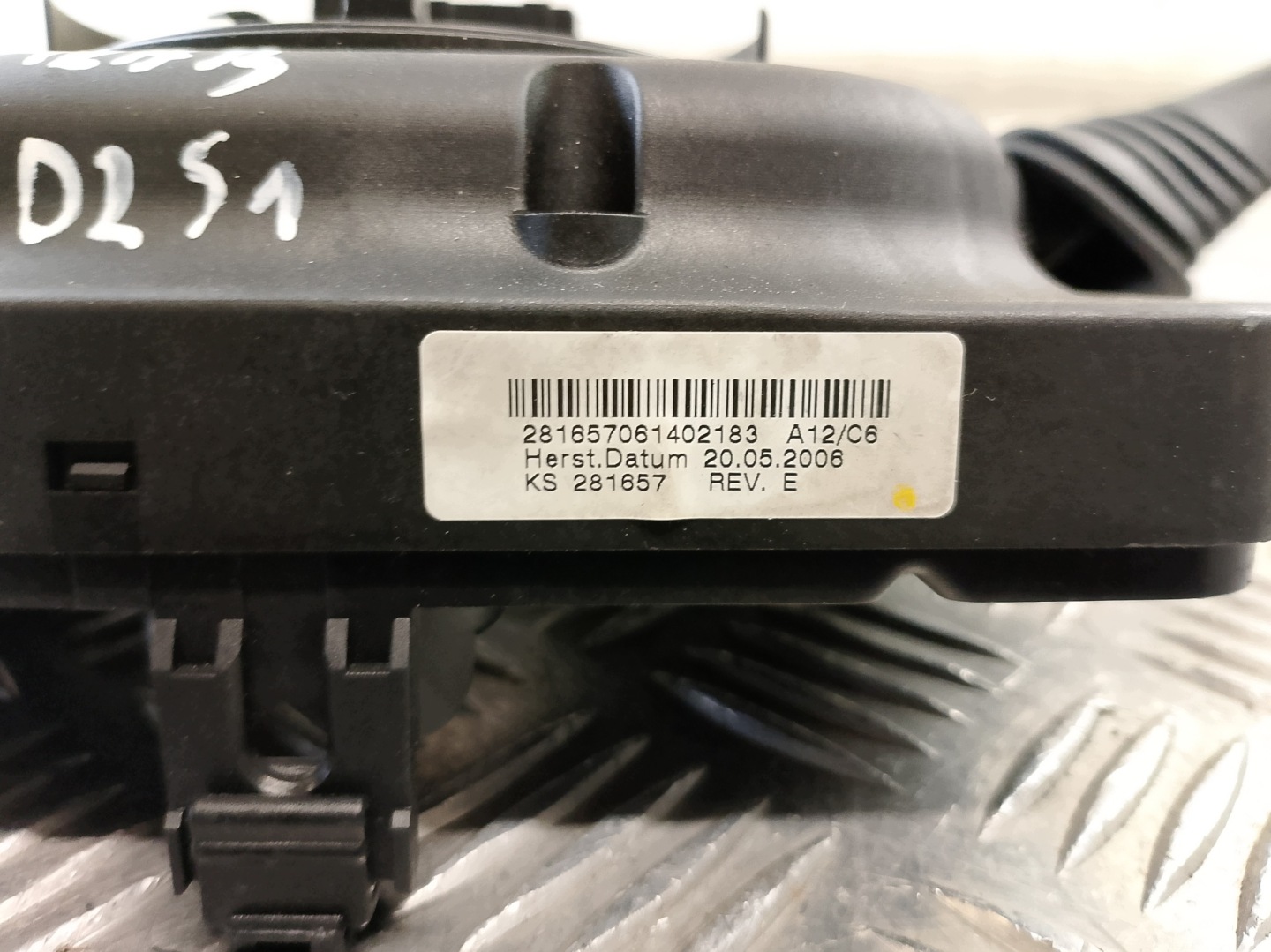 DEVIO LUCI TERGICRISTALLO TERGI OPEL ZAFIRA B 204124 13236784
