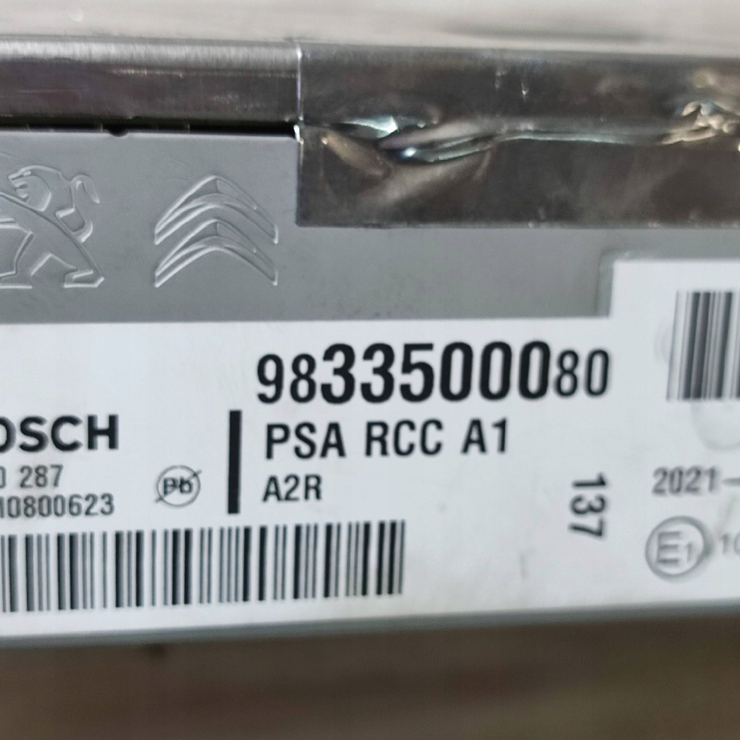 navigation Opel Corsa F 9833500080