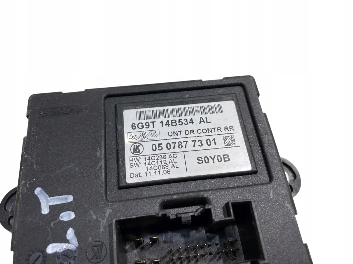 module door left rear part FORD S-MAX and 6G9T14B534AL