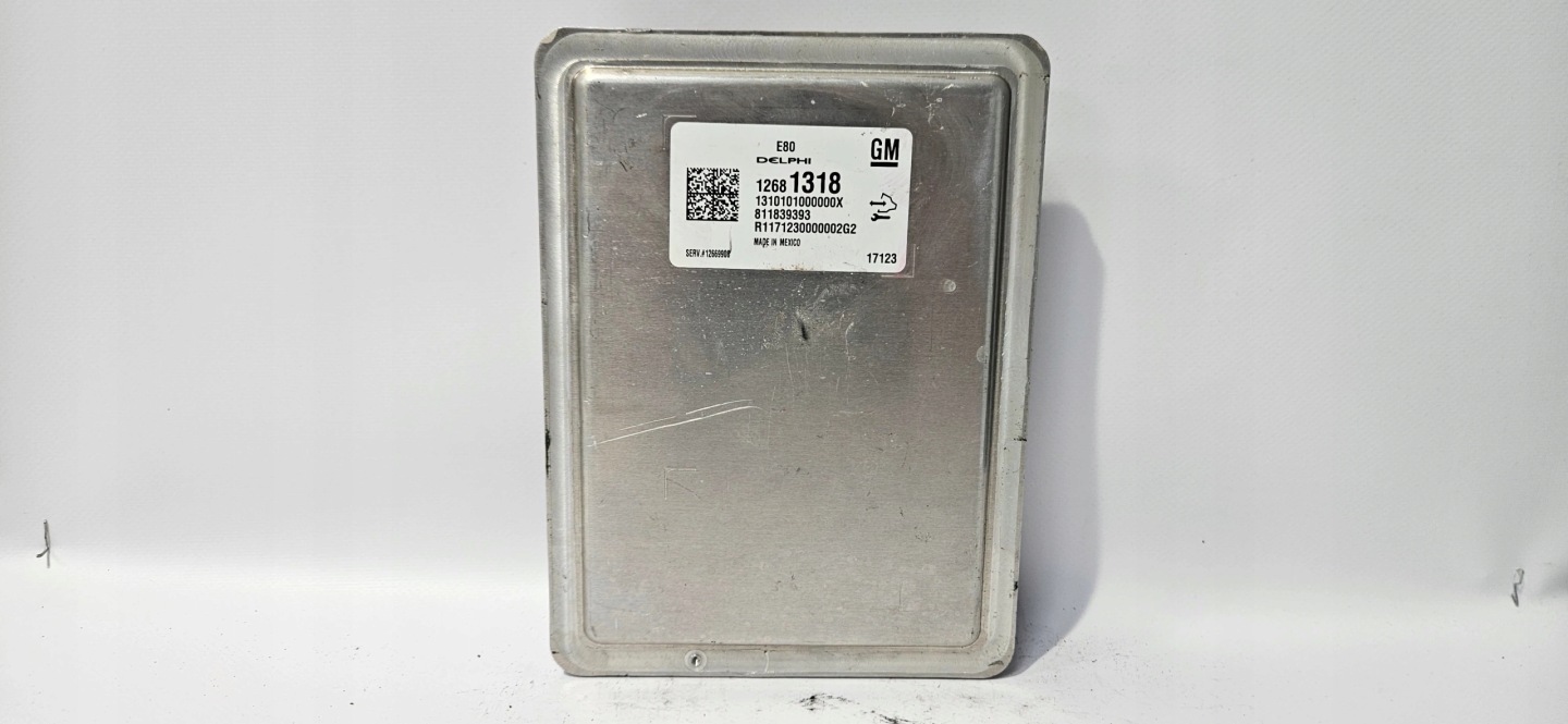 computer of the engine ECU OPEL ASTRA V K 1.0 12681318