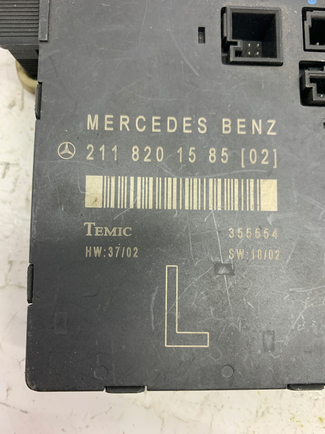 module control unit door 2118201585 MERCEDES