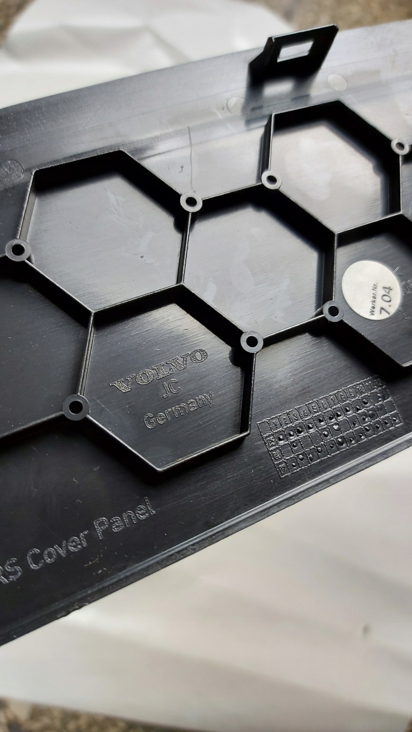 cover spoiler TUNELU left VOLVO S-80 II 2010 r. OE EU