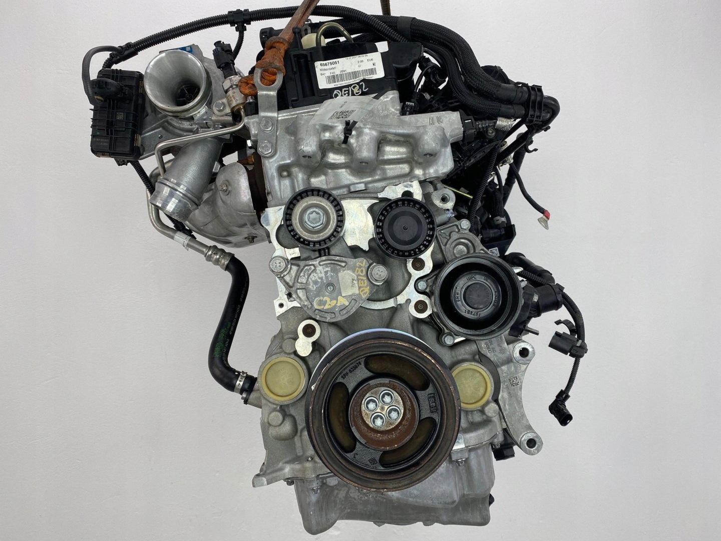 engine complete B47C20A BMW 220d F45 2017r B47 2.0d B47C20 190KM