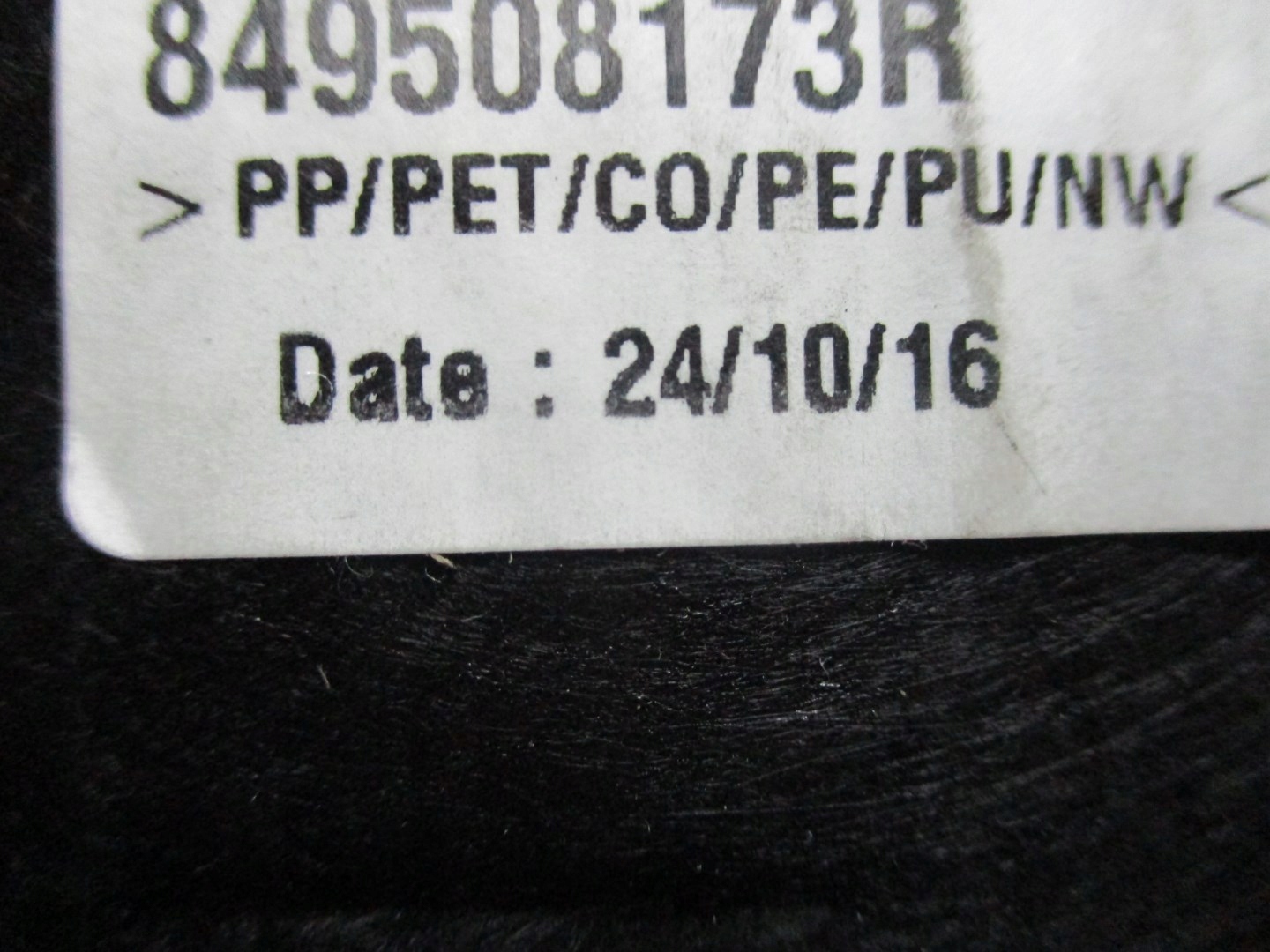 boot upholstery RENAULT TALISMAN KOMBI