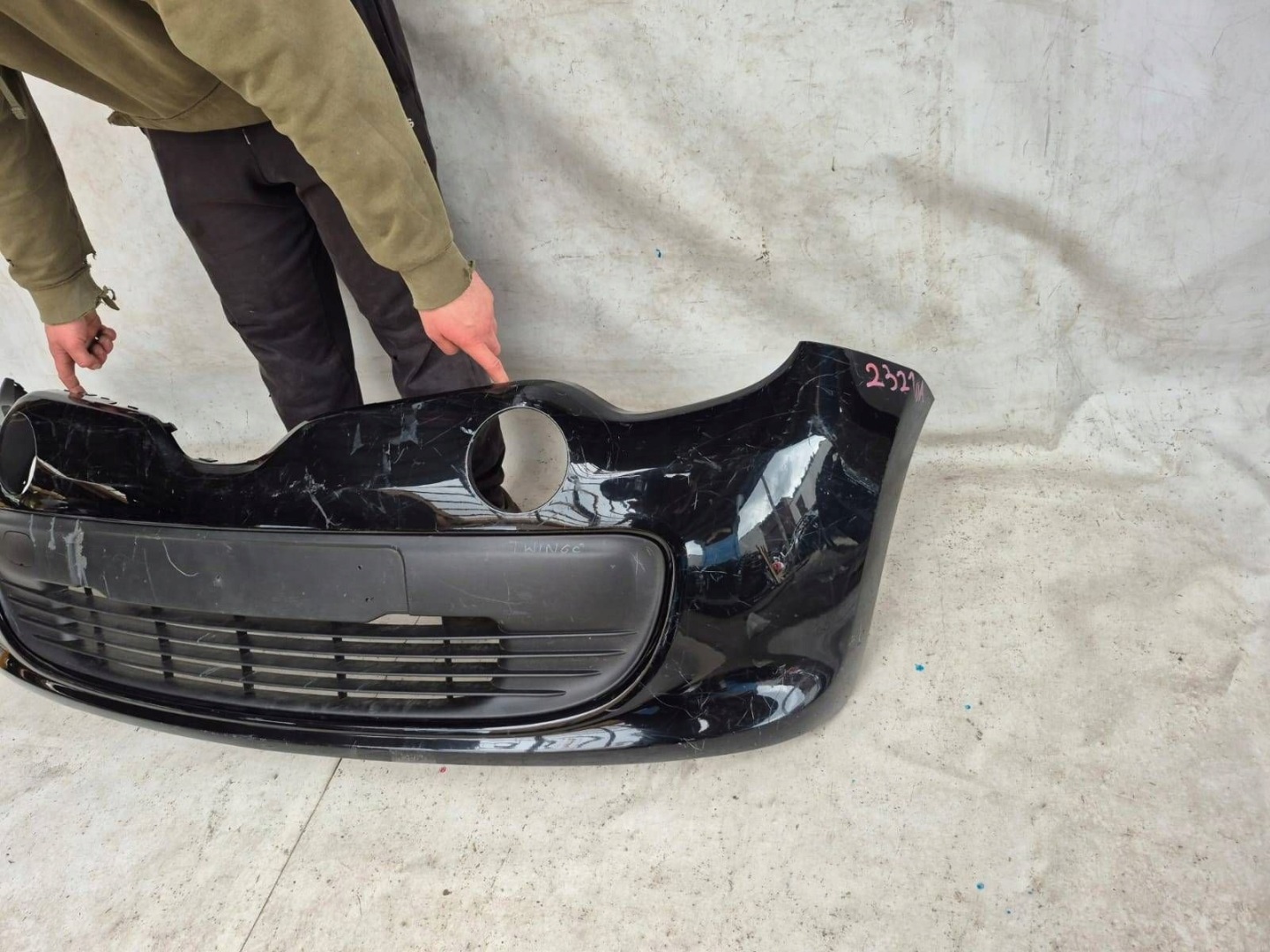 RENAULT TWINGO III 3 14-18 bumper front front