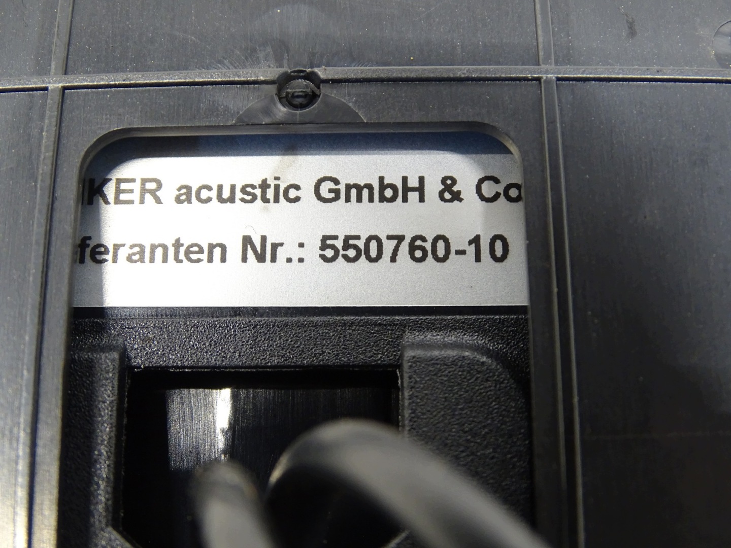 Poignée Support plaque ADAPTER TELEFONU BMW Z4 E89 9181373