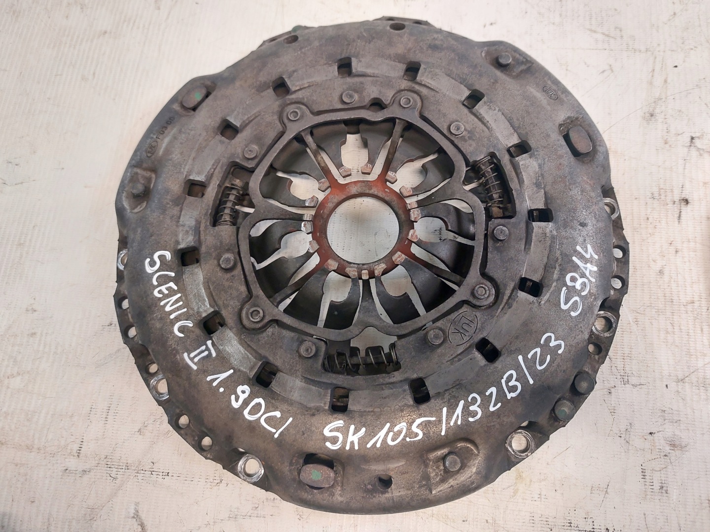 de pression embrayage disque RENAULT SCENIC II 1.9DCI