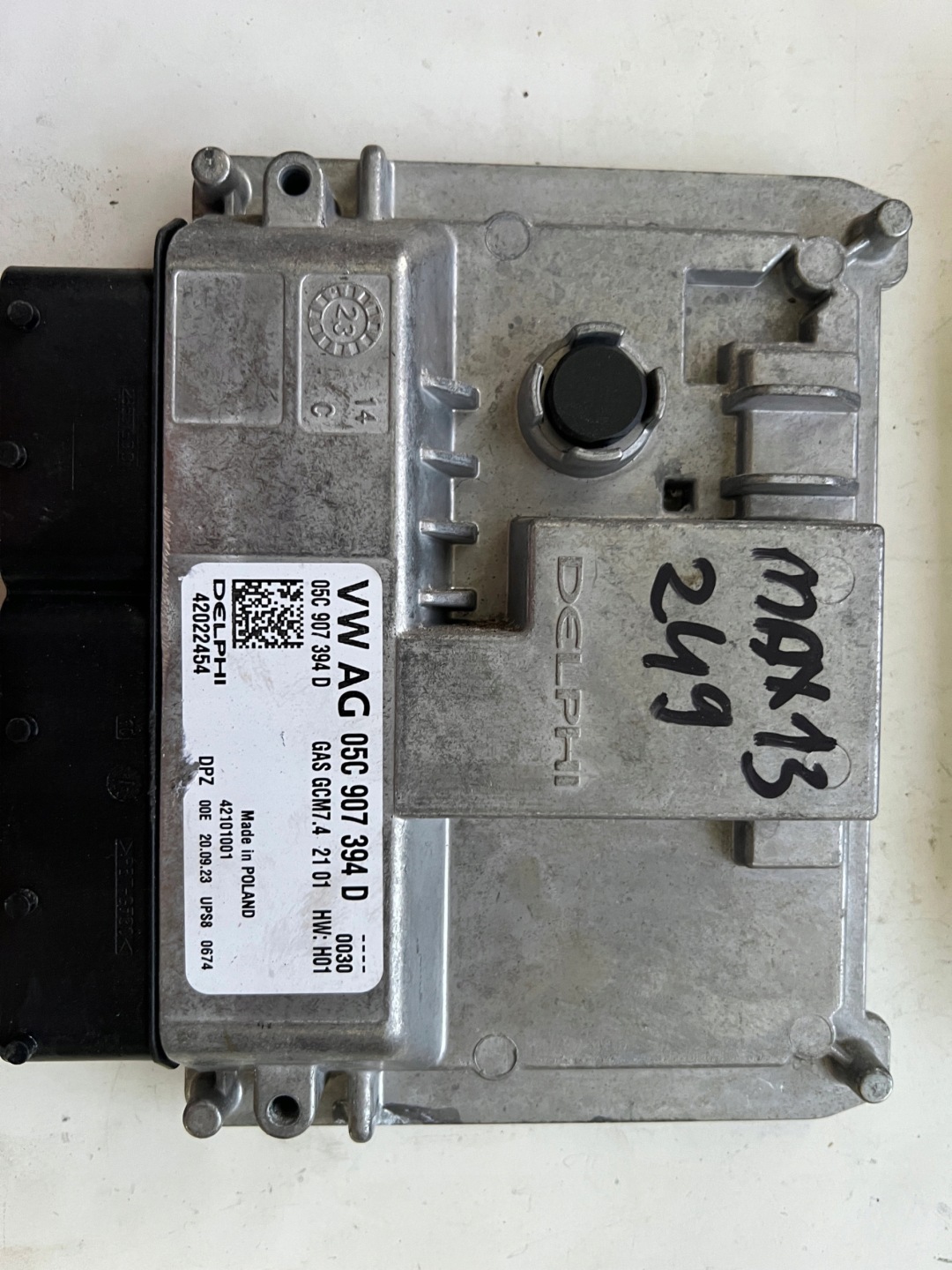 AUDI A1 1.0 TSI DLAA 05C907394D 42022454 42101001 GCM7.4 computer Originale