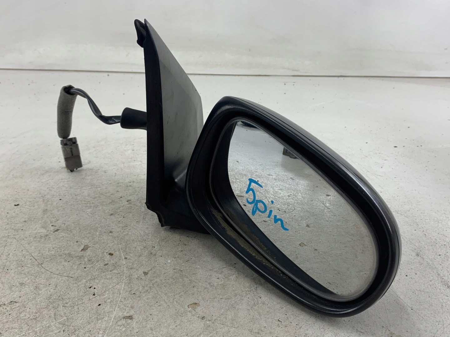 NISSAN ALMERA N16 mirror right 5 PIN black,