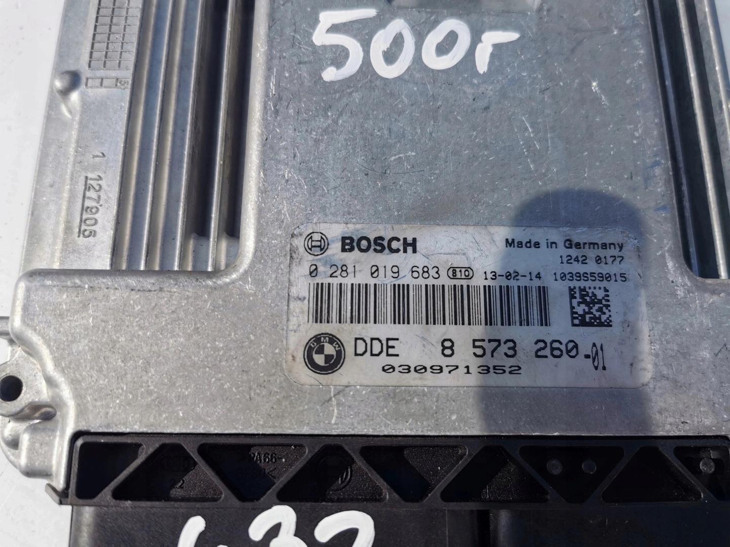 BMW 1 1.6D 16V 0281019683 8573260-01 computer ECU