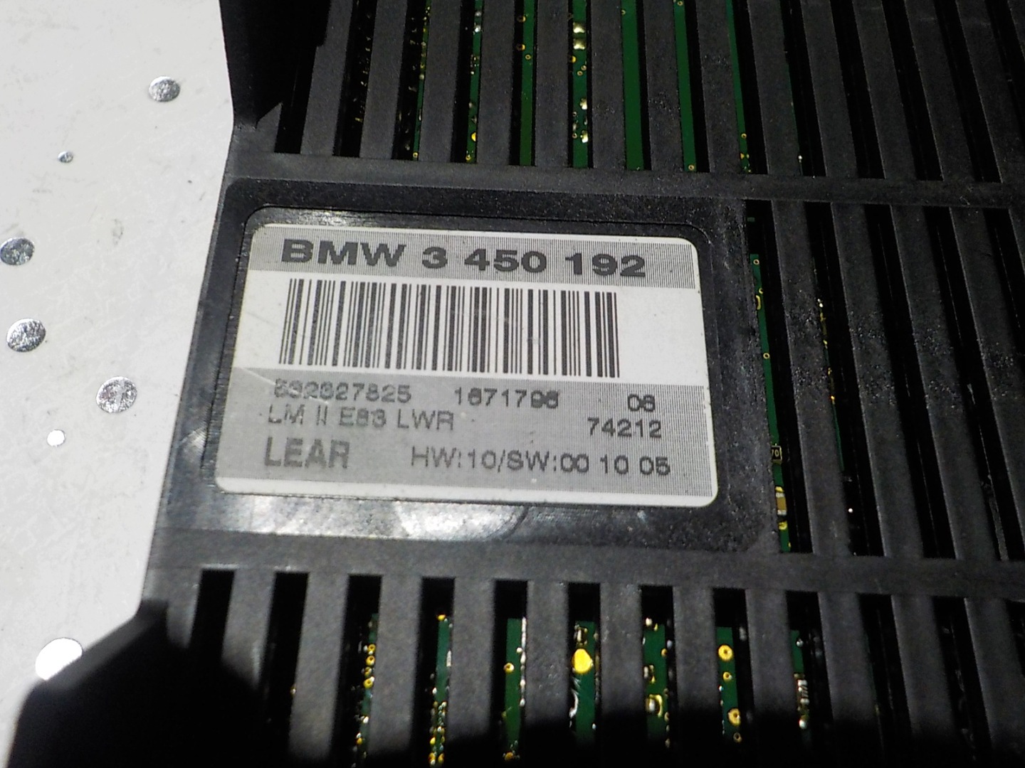 BMW X3 (E83) module feux 3450192 LCM X3