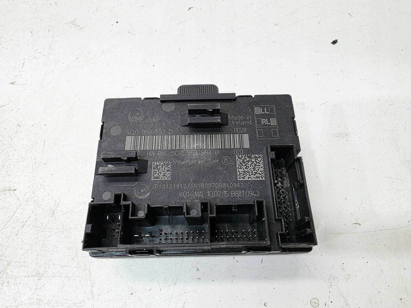 module control unit door AUDI A3 8V VOLKSWAGEN SKODA SEAT 5Q0959593D