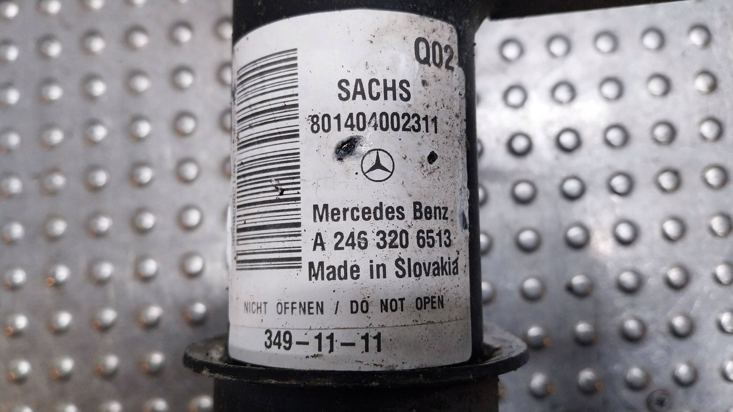 shock absorber left front A2463206513 MERCEDES W117 W176 W246