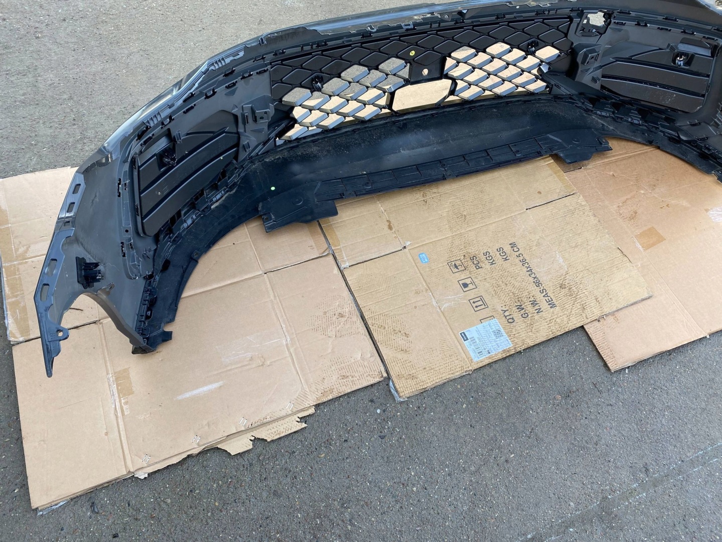 VW GOLF VIII LIFT R-LINE complete bumper front front