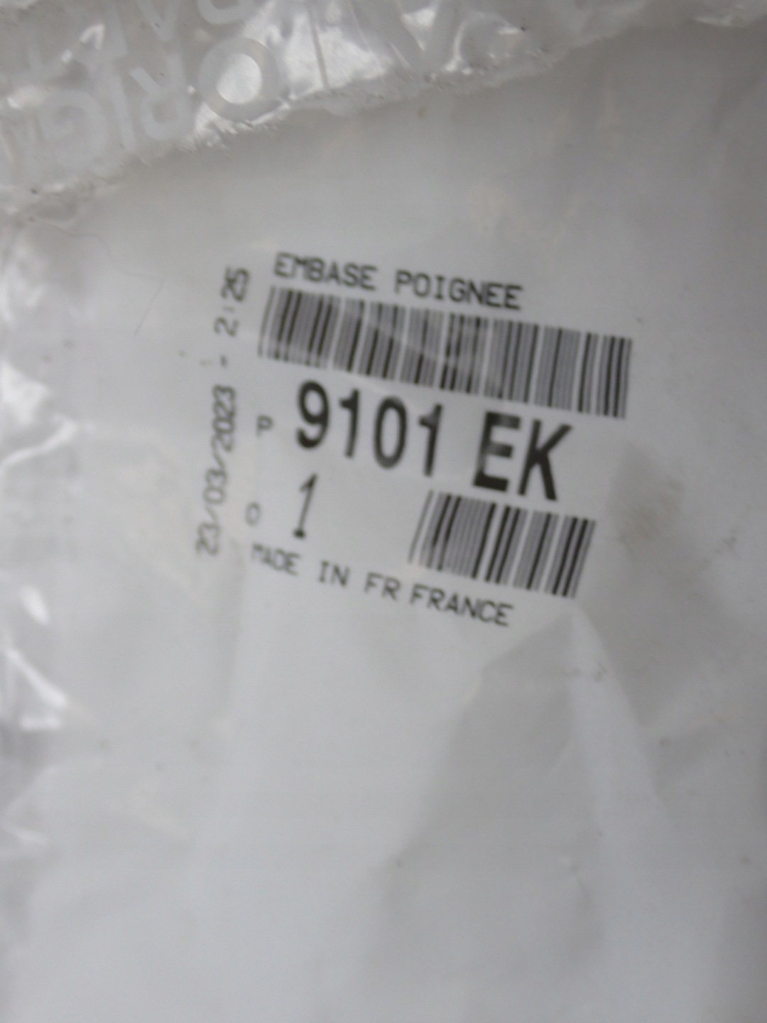 CITROEN PEUGEOT Joint Poignées BOCZNEJ 9101EK
