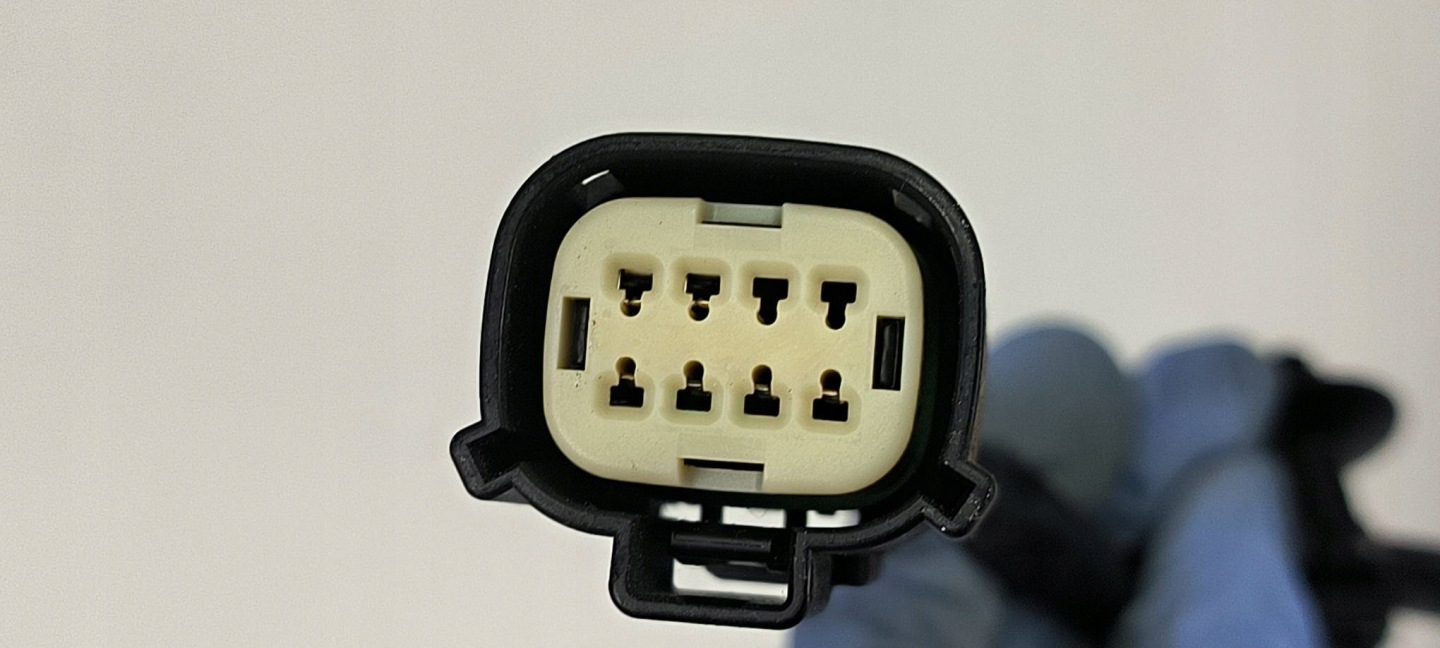 Spiegel links 8 PIN FORD TRANSIT MK8