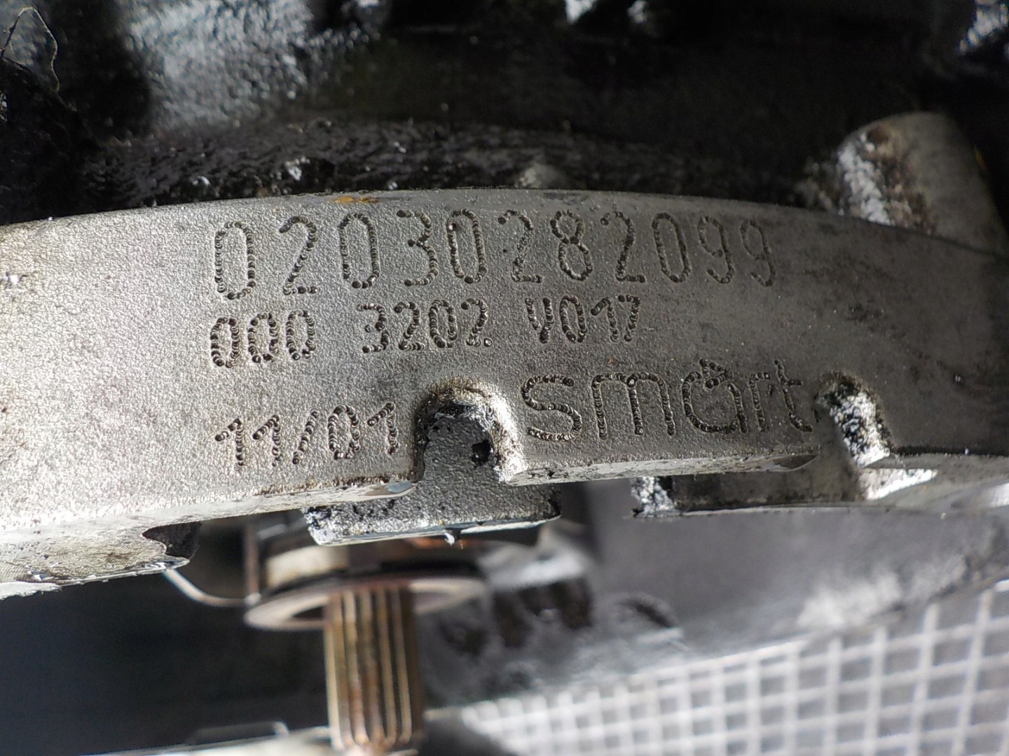 SMART FORTWO Getriebe 0003202 V017