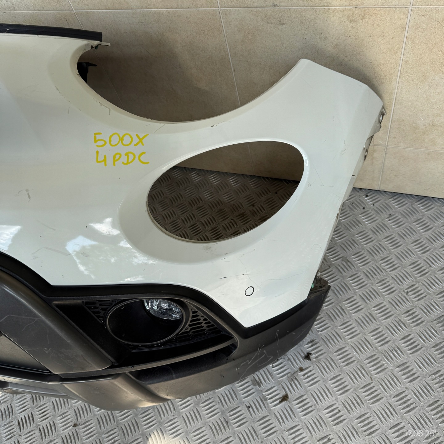 front bumper complete FIAT 500X LIFT 2019 ROK 4 PDC