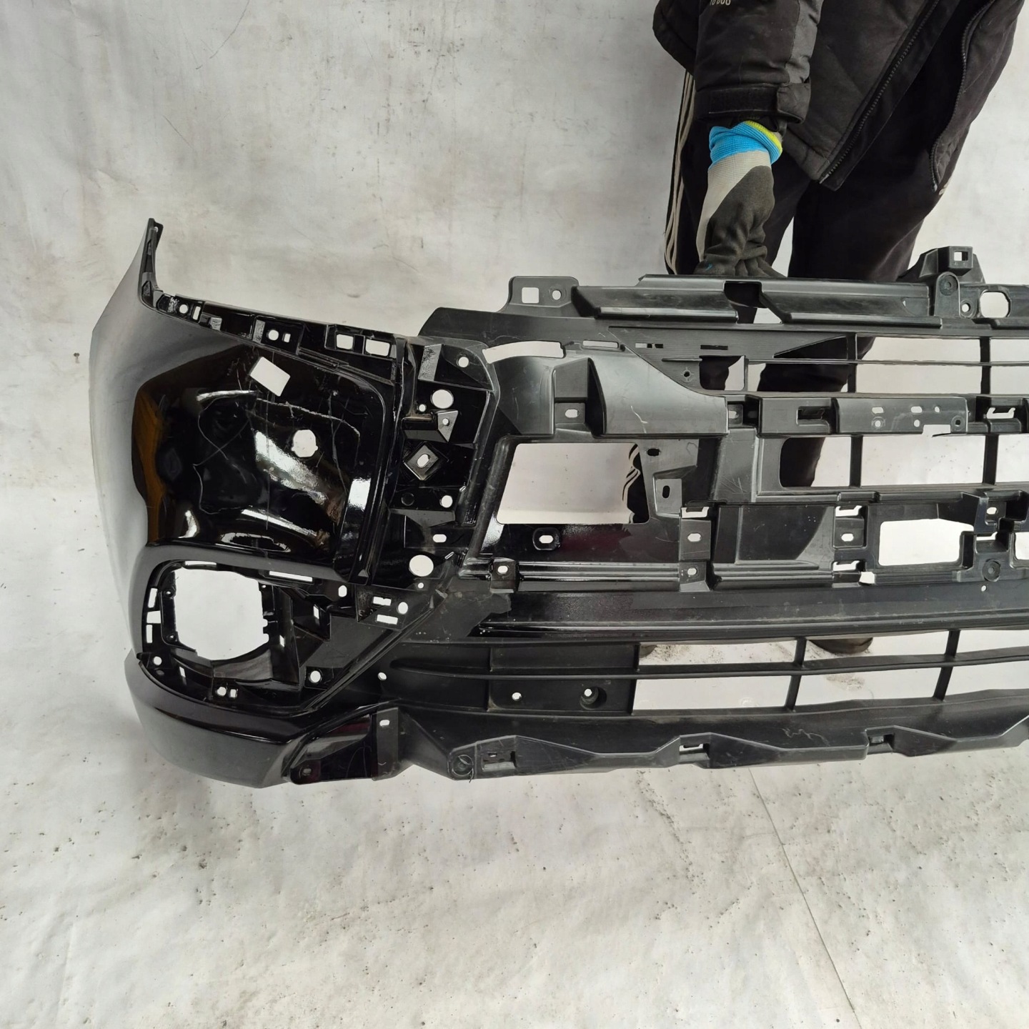 MITSUBISHI OUTLANDER III 3 LIFT 15-18 bumper front front washer PDC