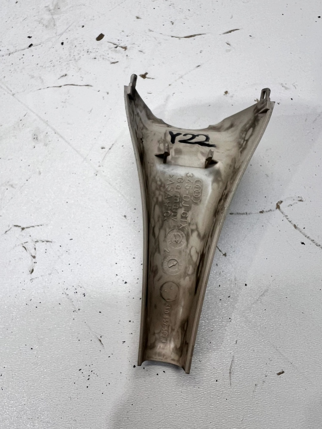 cover cap spoiler mirrors AUDI A6 C6 4F0857593J without Y22