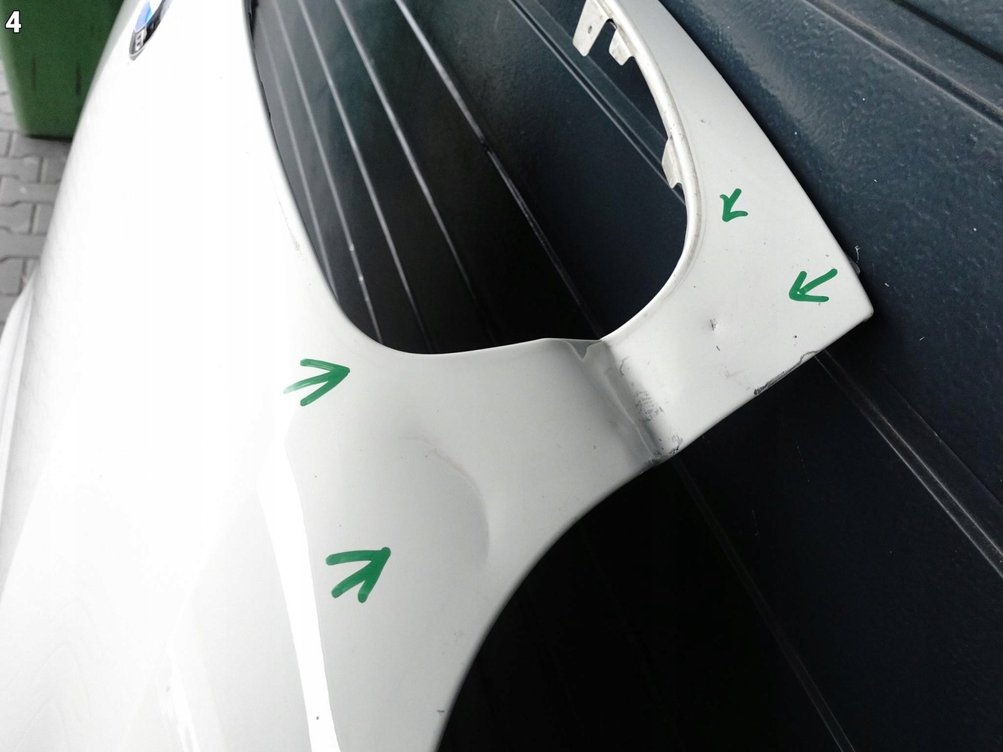 BMW X6 E71 E72 HYBRID X5 E70 M50d X6M X5M M bonnet cover ORG front *GARB*