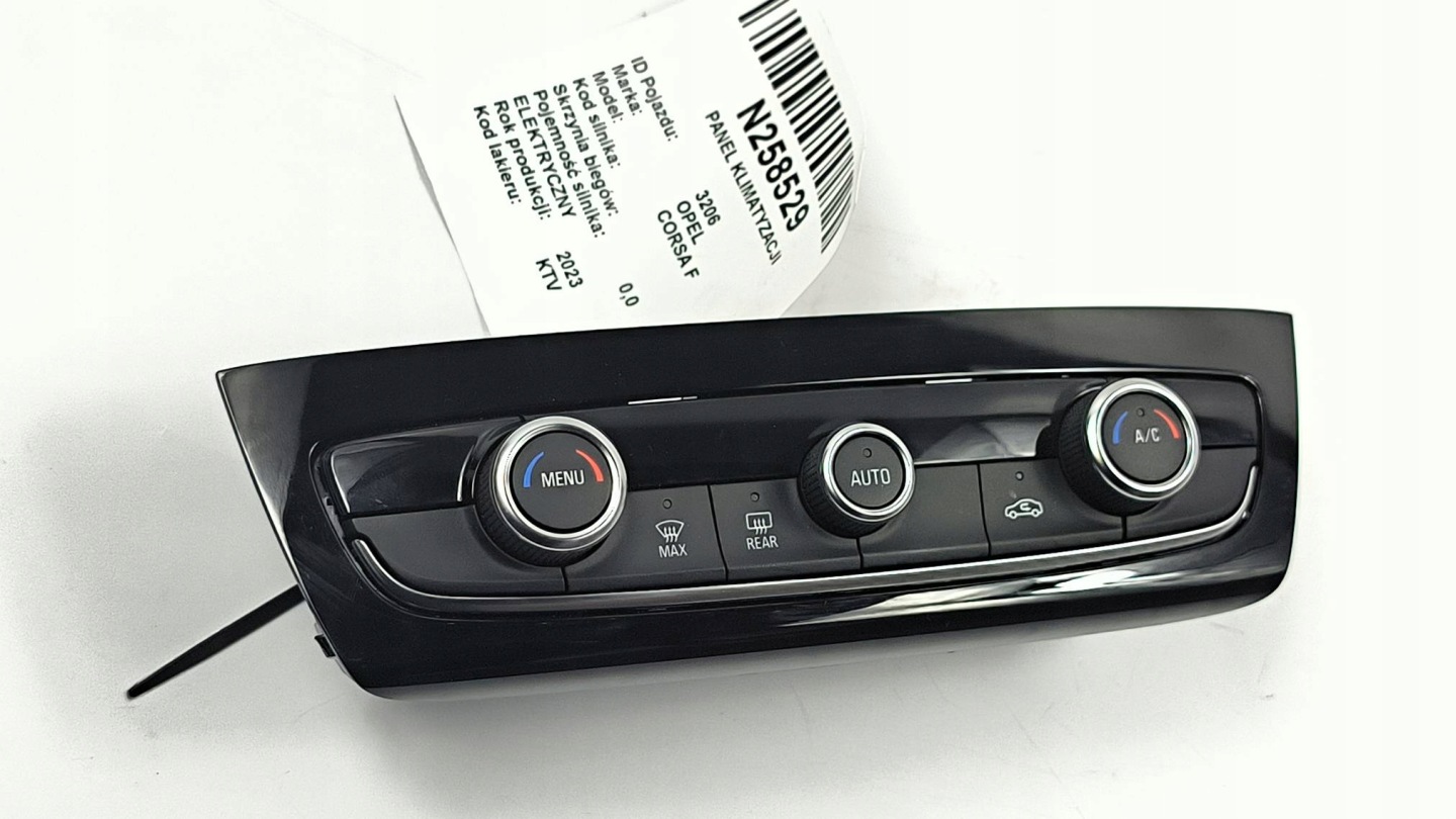 PANEL klimatizaci 39231052 OPEL CORSA F