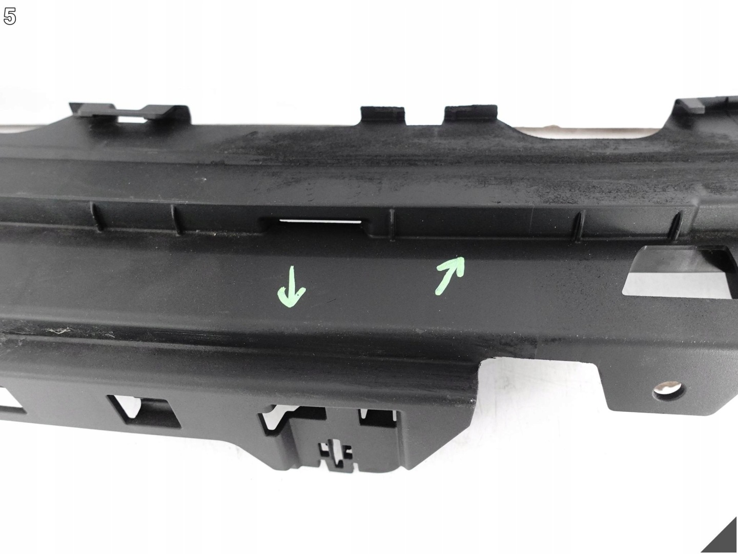 PORSCHE 911 992 19-24 support central holder bracket W bumper rear part
