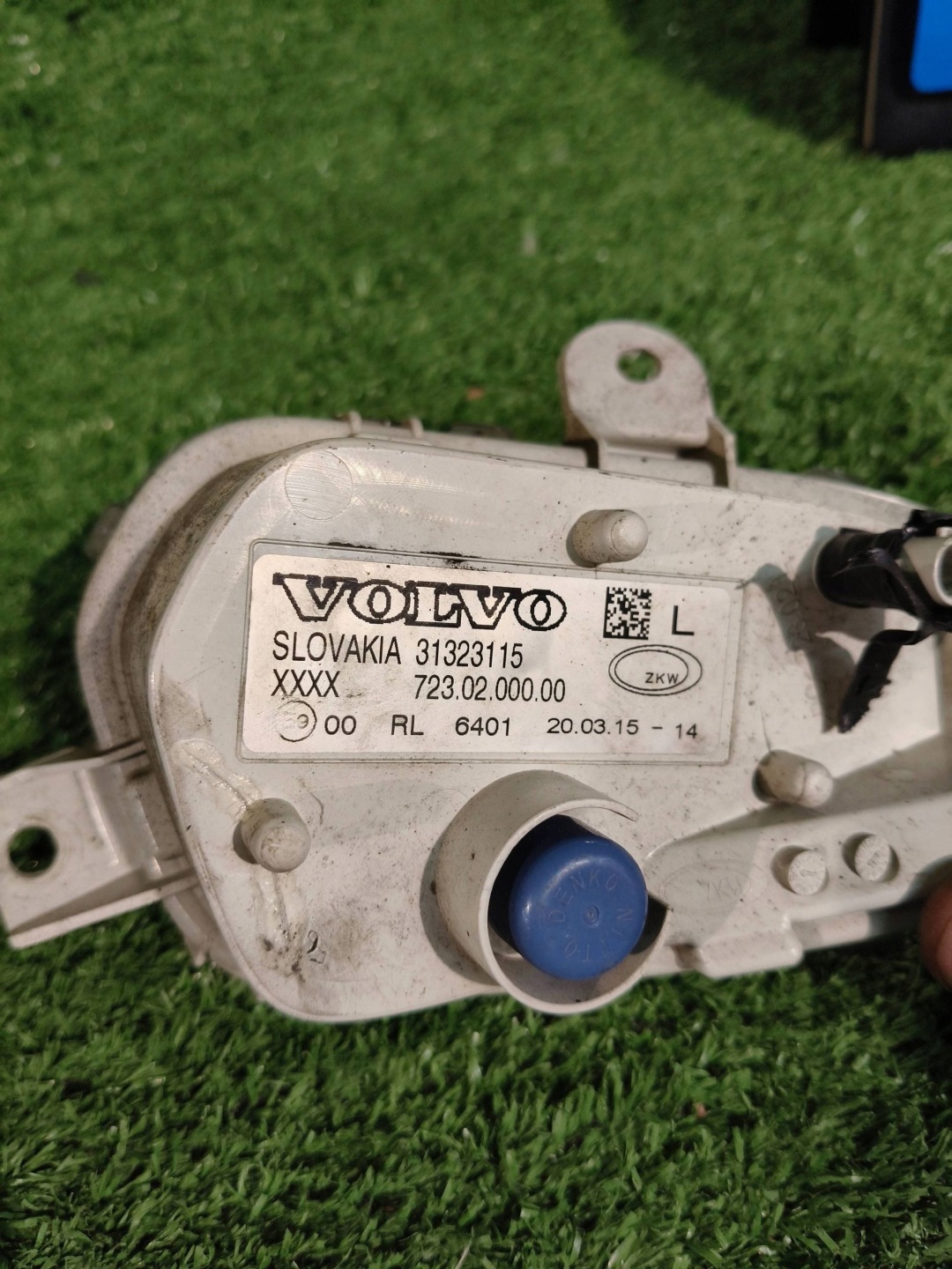 DRL light DO running daytime VOLVO V40 II NR.137