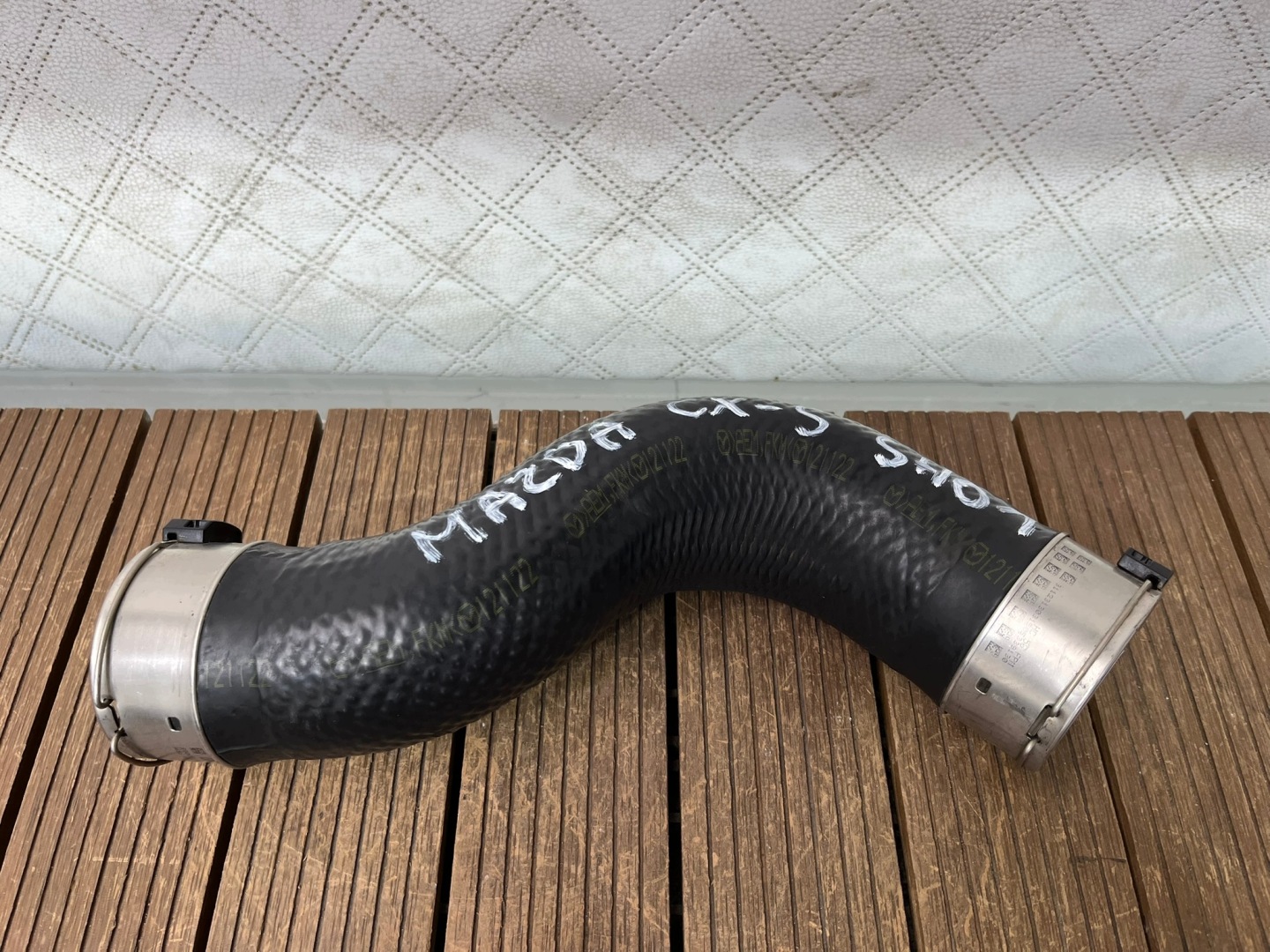 MAZDA CX-5 KD 6 GJ 3 BM 12-17 2.2D SH01 pipe wiring hose of the intercooler OE