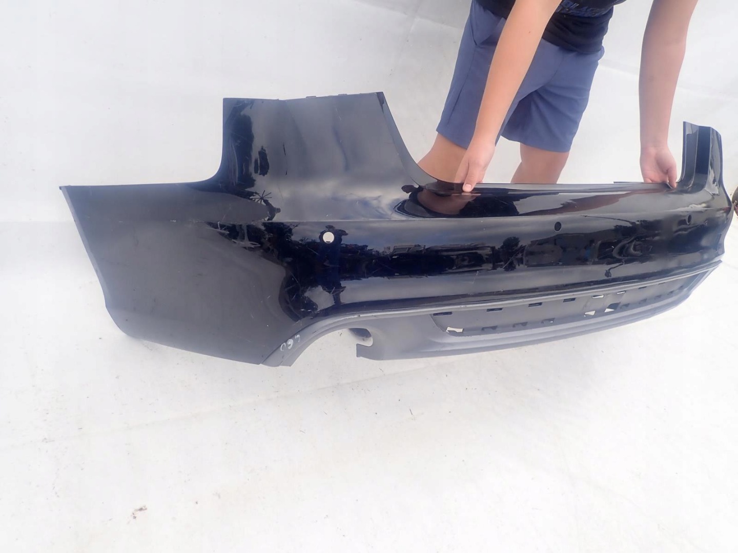 AUDI A6 C7 4G sedan S-LINE 11-14 bumper rear part PDC