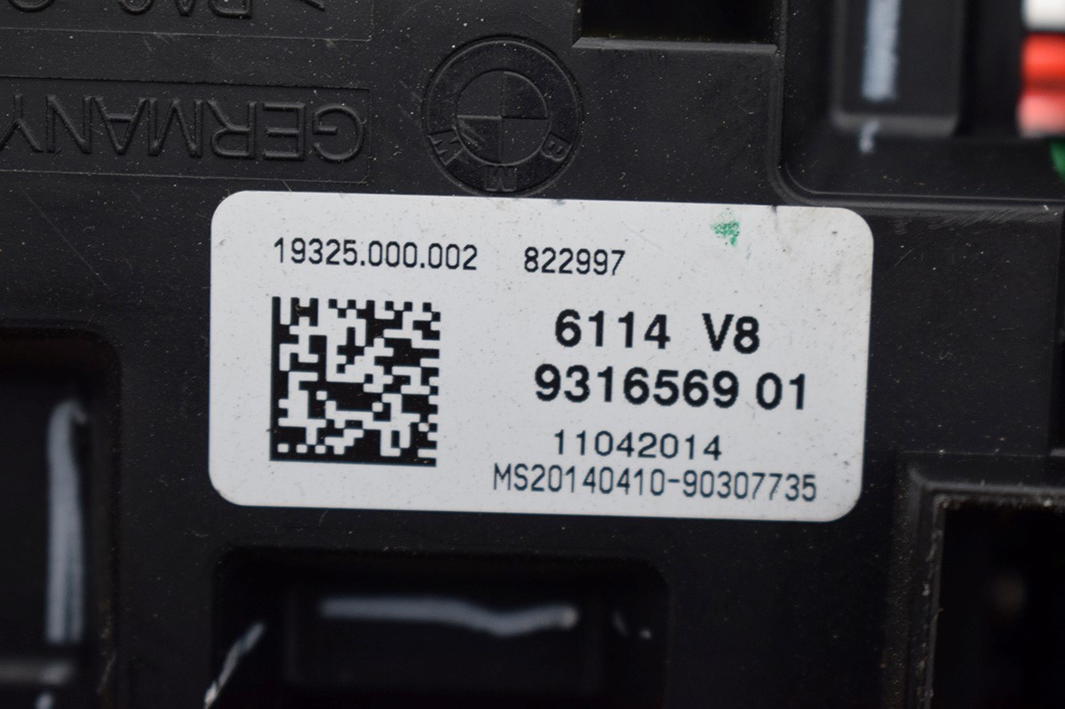 MODULE FUSIBLES BMW X5 F15 9316569