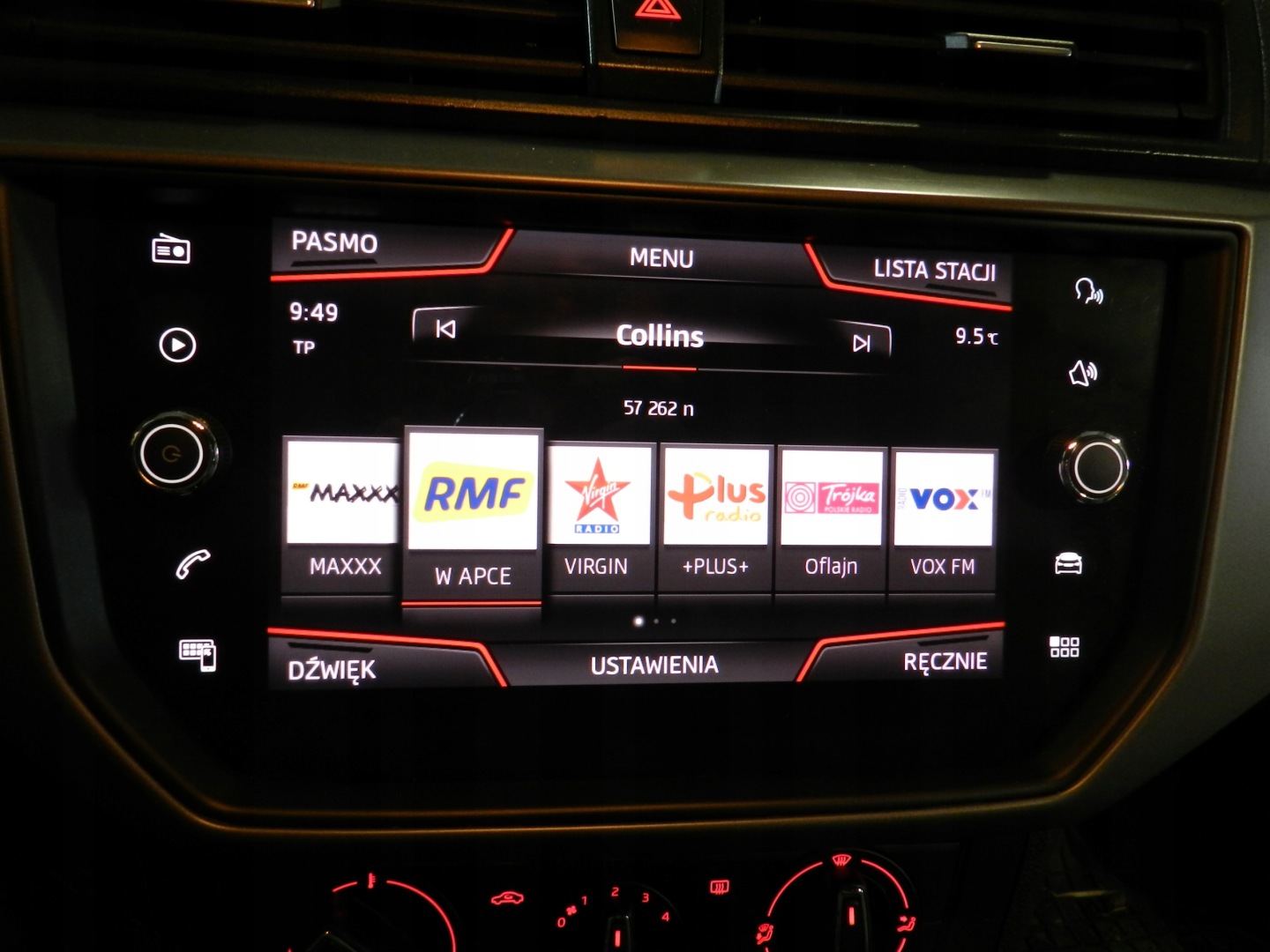 SEAT IBIZA V display navigation 6F0919605