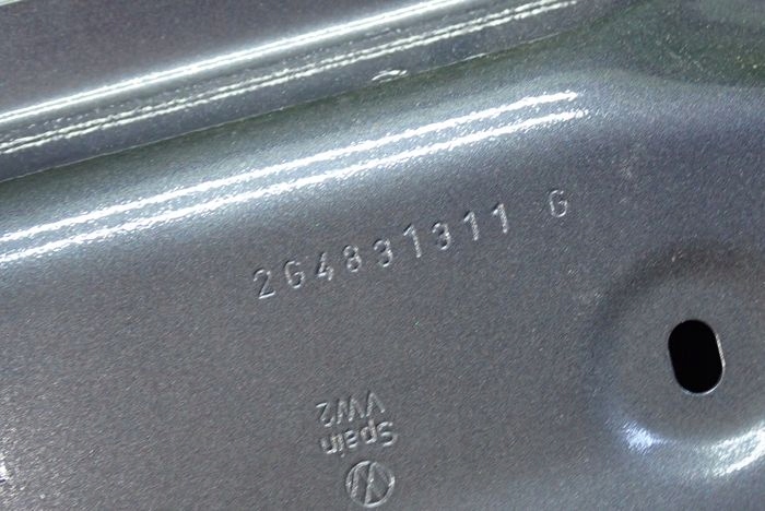 VW POLO 2G 17- dveře levé přední předek