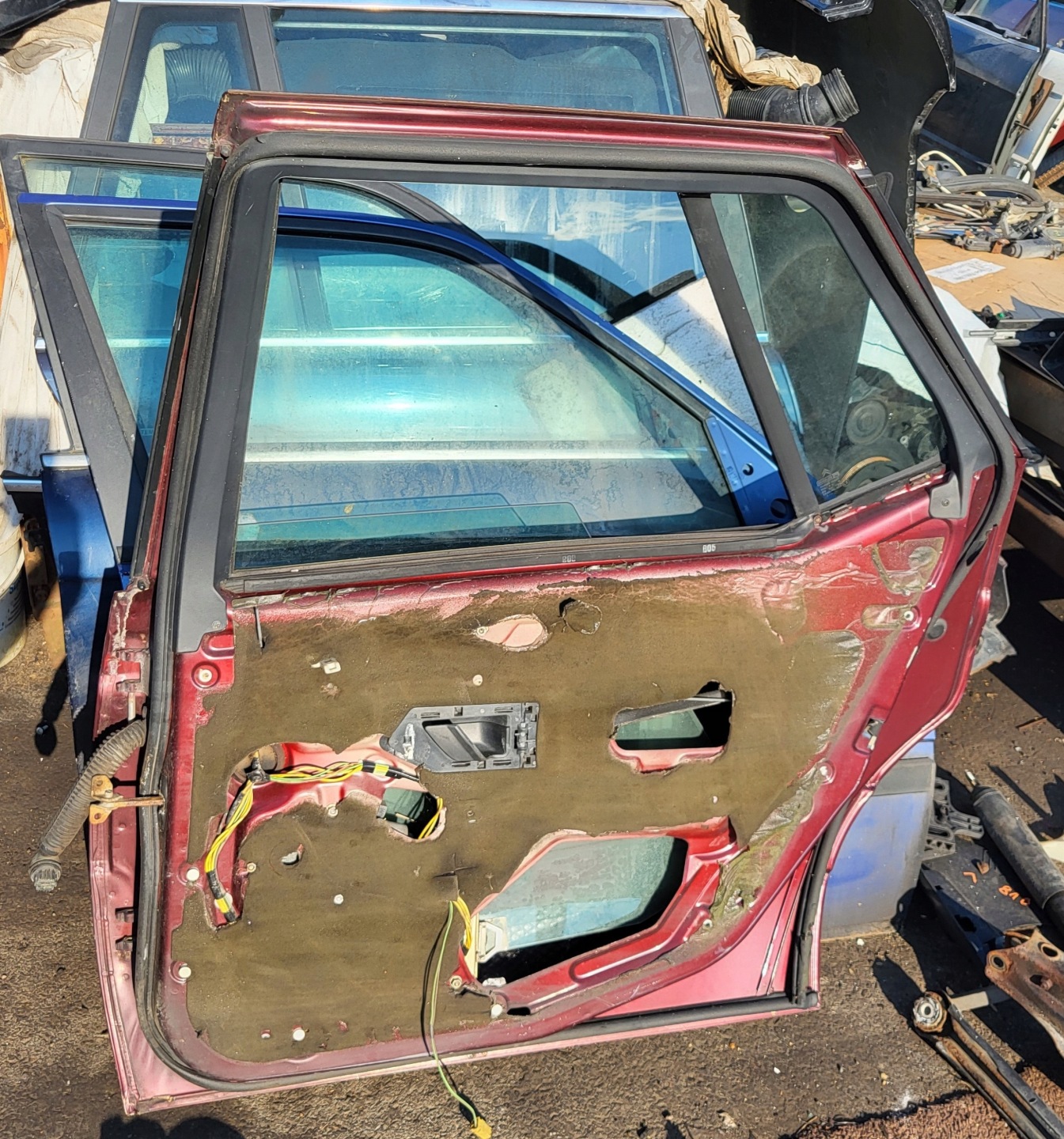 window Z door right rear part CITROEN XM originál