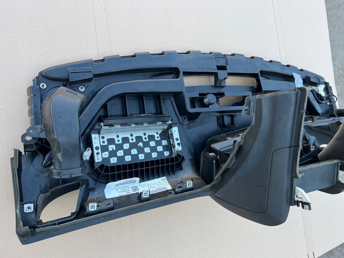 AUDI A4 B8 A5 8T dashboard instrument panel console cockpit black EUROPA original