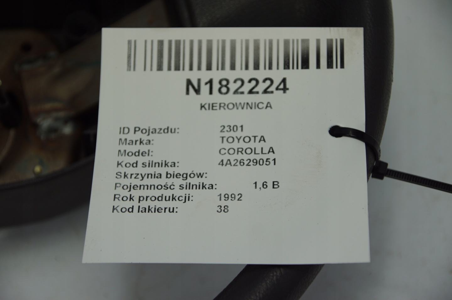 lenkrad TOYOTA COROLLA