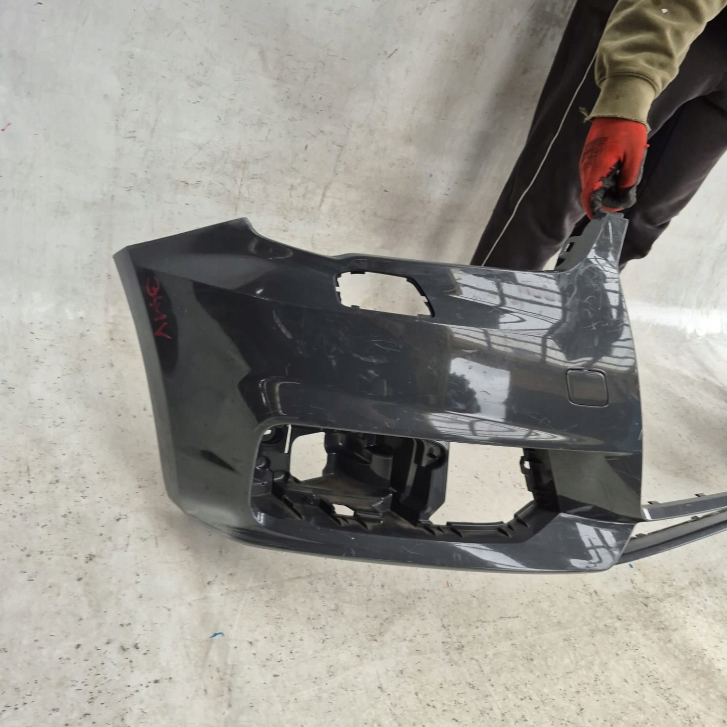 AUDI A1 8X LIFT 14- bumper front front SPR 8XA807437