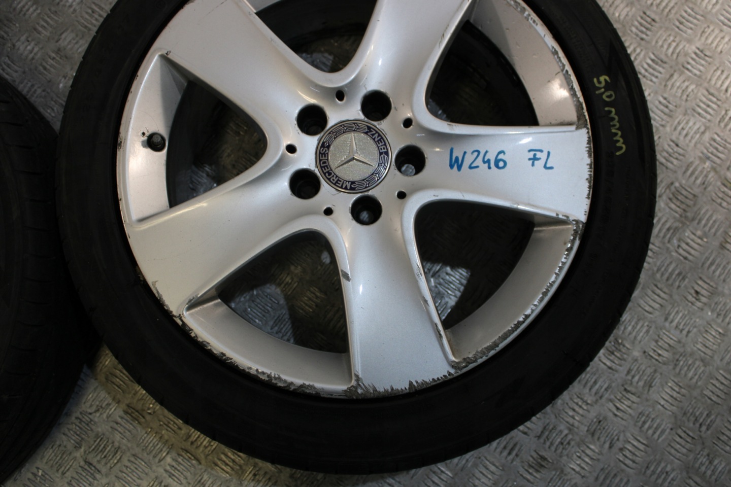 wheels discs disc MERCEDES B-class W246 LIFT 225/45 R17