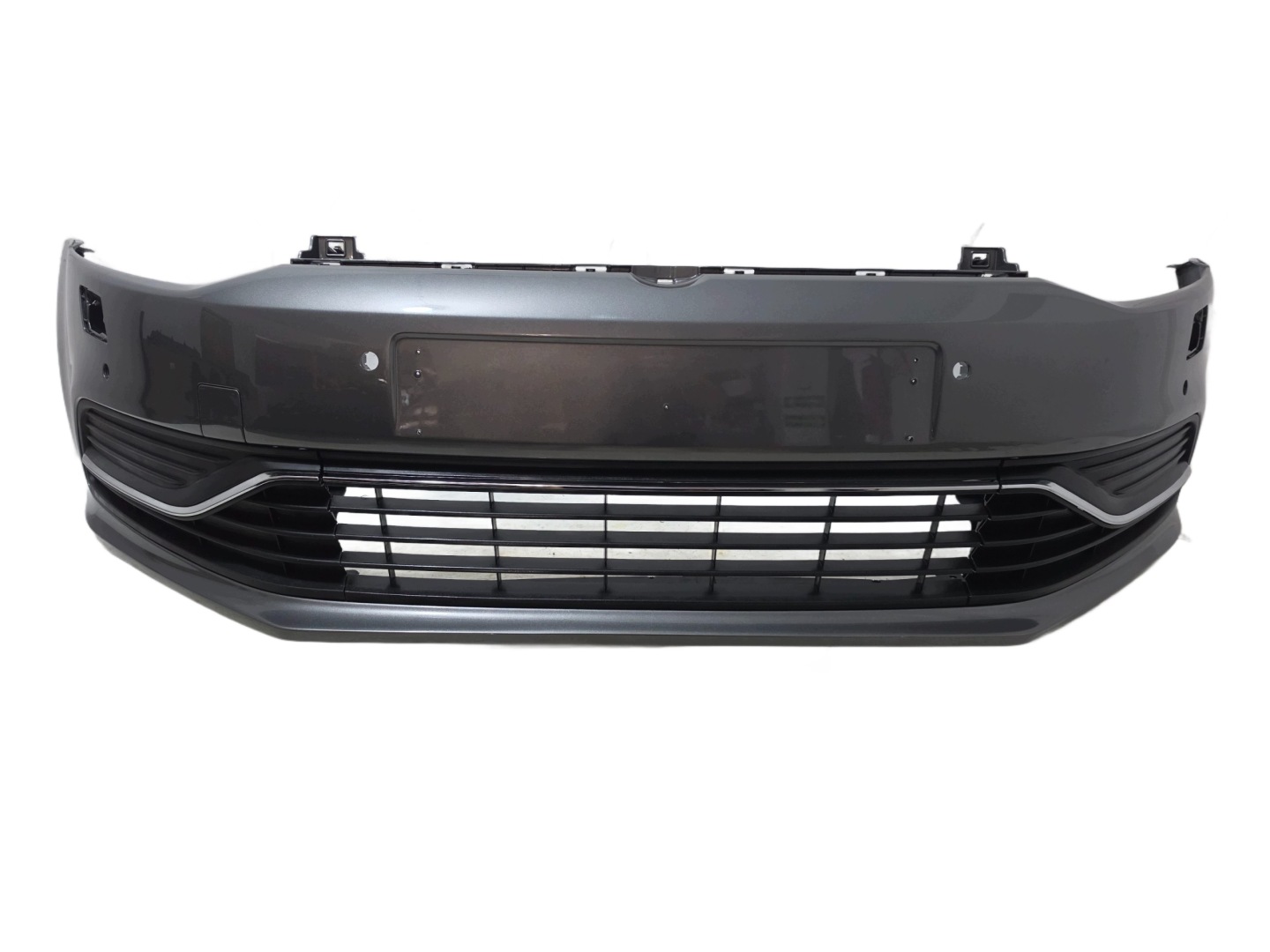 ^ VW POLO V 5 LIFT 6C0 2014 - front bumper front 6C0807221