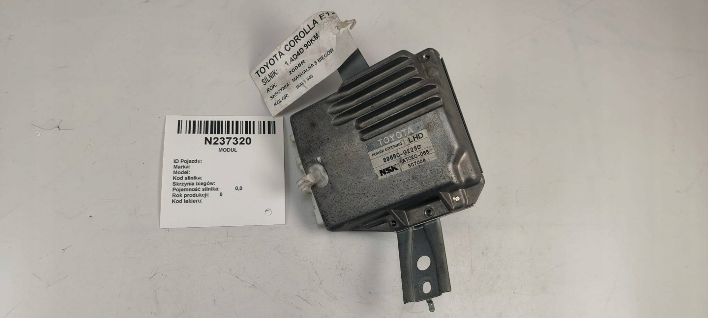 modul der Lenkung 89650-02230 TOYOTA COROLLA E12